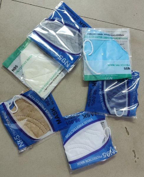 Cotton N95 Face Mask, for Clinical, Hospital, Laboratory, Size : Standard