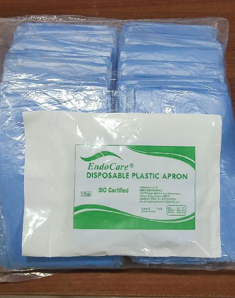 Plastic Apron, for Hospital, Pattern : Plain