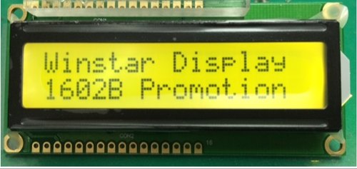 Winstar LCD Promotion Display, Backlight color : Green