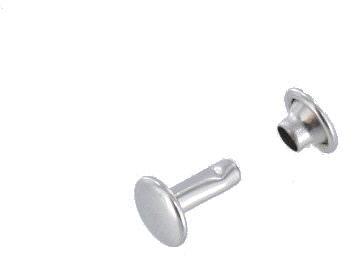 SS Double Cap Rivets, Packaging Type : Packet
