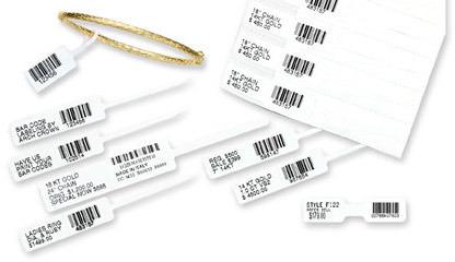 Printed Paper Jewelry Price Label, Packaging Type : Box
