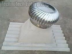 Round Polished Stainless Steel Energy Saver Ventilator, for Commercial, Feature : Durable