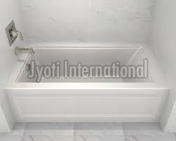 Polished Plain Ceramic Bathtub