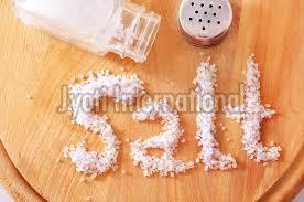 Fluoridated Salt, for Foodstuff, Variety : Refined