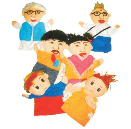 Hand Puppets Family