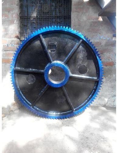 Round Cast Iron Industrial Fabrication Gear