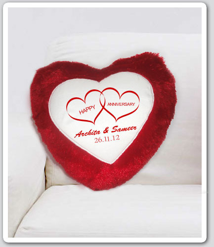 Heart Fur Pillow
