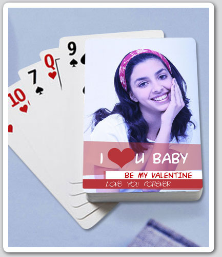 Plastic coated Photo Playing Cards, Size : 2.15”x 3.5”