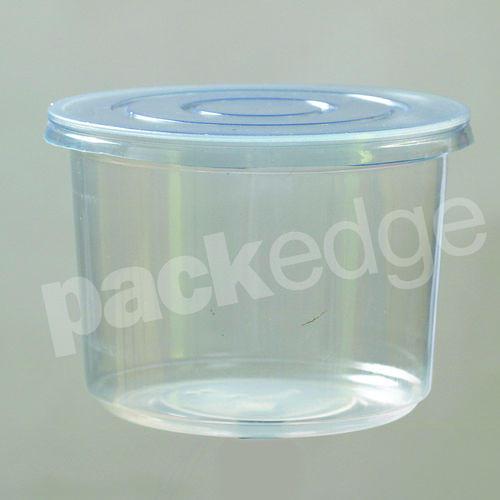 Packedge PP Disposable Plastic Container, Color : Transparet