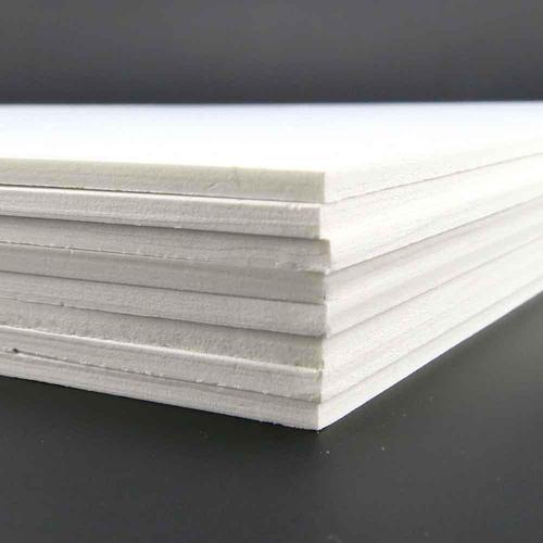 White PVC Foam Sheet, Size : Customized