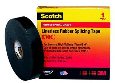 Rubber Splicing Tape, Color : Black