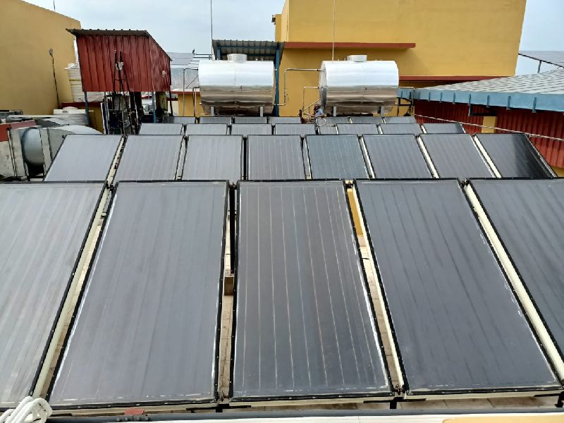 FPC Type Commercial Solar Water Heater, for Hospital, Certification : CE Certified, ISI Certified