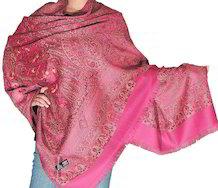 Knitted Ladies Shawl, Size : Customize