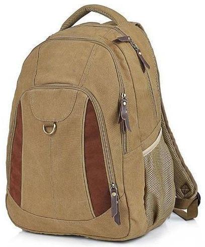 Plain Canvas College Bag, Style : Backpack