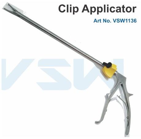 Steel Plastic Laparoscopic Clip Applicator