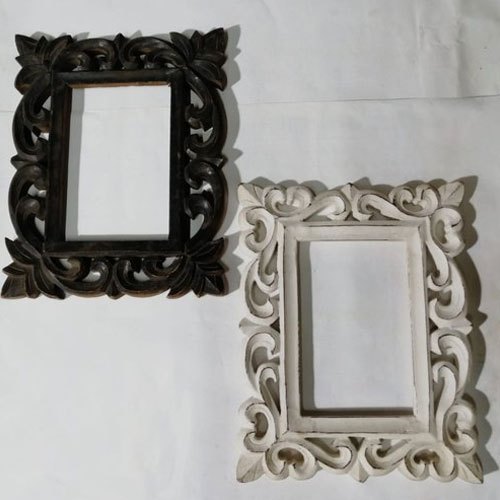 Wood Carving Photo Frame