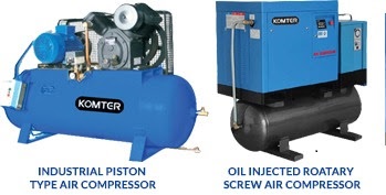 KOMTER Industrial Compressor, Certification : ISO 9001:2008