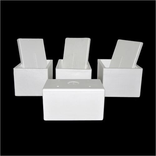 EPS Fish Packaging Thermocol Box, Color : White