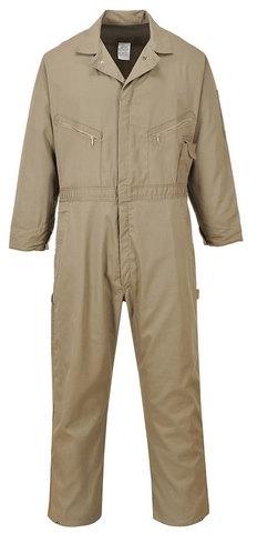Full Sleeve Cotton Coverall, for Industrial, Pattern : Plain