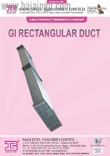 GI Rectangular Duct