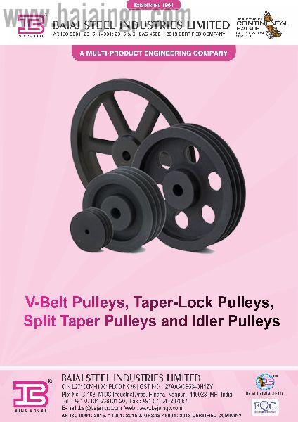 STEEL QD V-Belt Pulley, for Industrial, Certification : ISO CERTIFIED