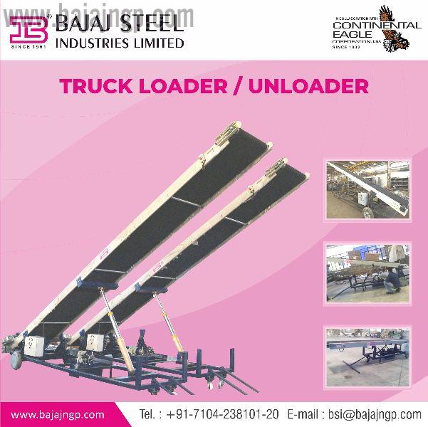 Customised Powder Coated Mild Steel PVC Motor Truck Loader, for Moving Goods