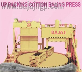 Up Packing Cotton Baling Press