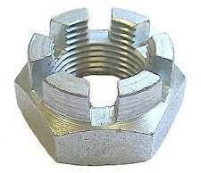 Metal Polished Castle Nuts, for Electrical Fittings, Furniture Fittings, Specialities : Robust Construction