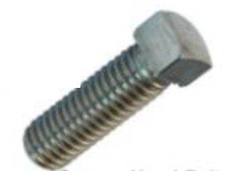 Metal Square Head Bolts, for Domestic Use, Specialities : Optimum Quality, Easy Fittings
