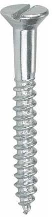 Metal Wood Screws, for Door Fitting, Hardware Fitting, Color : Silver