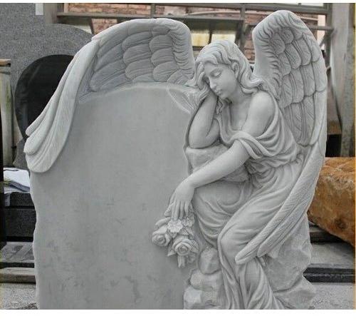 Marble Angel Monuments, Color : Grey