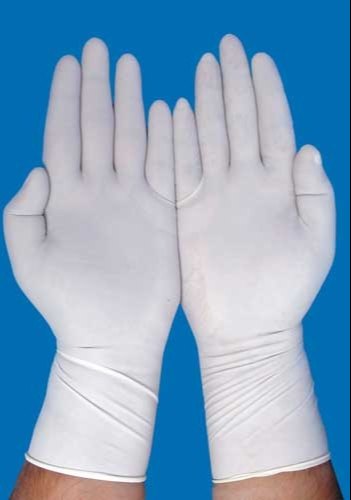 Tachyon Latex Medical Gloves, Color : White