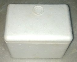 Thermocol Ice Box, Color : White