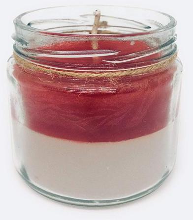 Vishisht Lifestyle Round Paraffin Wax Jar Candle