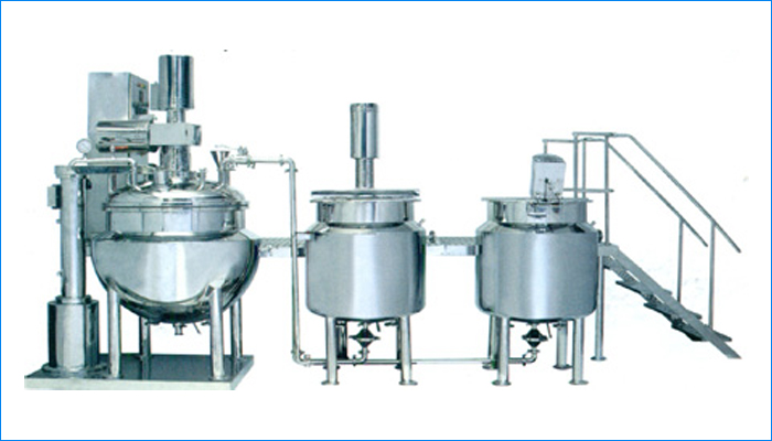 1000-2000kg Electric Stainless Steel Automatic Cream Ointment Plant, Certification : ISO 9001:2008