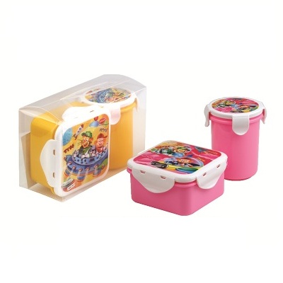 HYPER LOCKED LUNCH CONTAINER SET, for Food Storage, Liquid Storage, Feature : Good Quality, High Strength