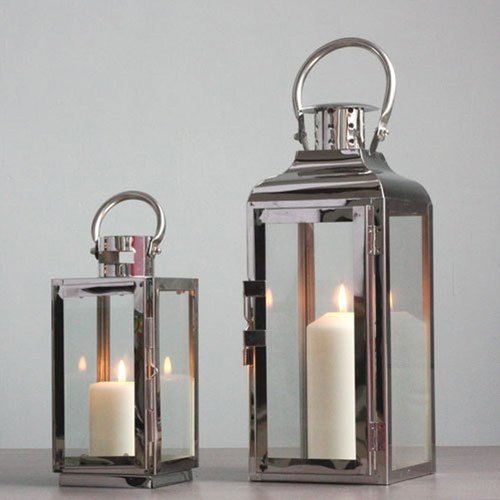  Stainless Steel Decorative Lantern, Packaging Type : Box