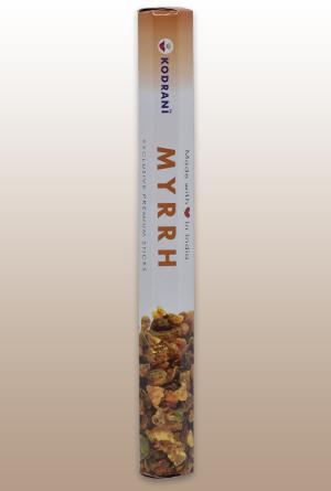 Myrrh Incense Sticks by KODRANI INCENSE, for Anti-Odour, Aromatic, Church, Home, Office, Pooja, Religious