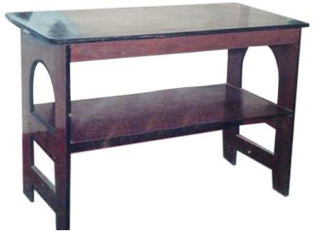 Wood RCC Rectangular Table, Color : Brown