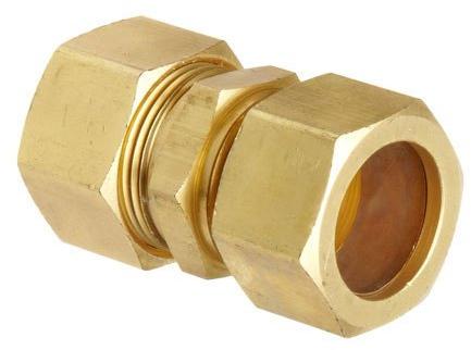 Golden Brass Hex Union, for Plumbing Pipe, Packaging Type : Box