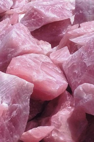 Tumbled Crystal Rose Quartz Stones