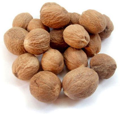 Dried Nutmeg, Color : Brown