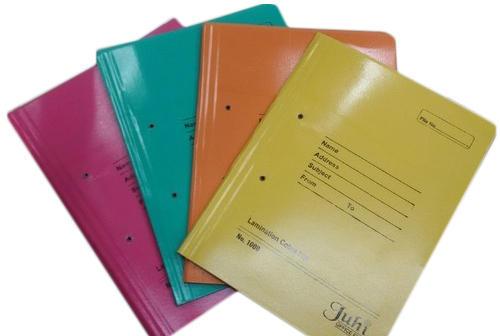 Juhi Paper Board Laminated Cobra File, Size : 14X22 inch