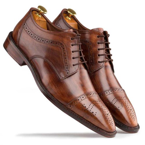 Leather shoes, Size : All Sizes