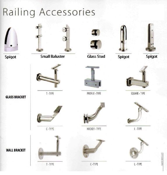 Railing Accessories, Certification ISO 90012008 Certified Saanvi Steel, Rajkot, Gujarat