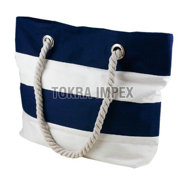12 Oz Canvas Beach Bag With Inside Hanging Zip Pocket at Rs 280 / Piece in Howrah
