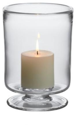 Glass Hurricane Candle Holder, for Home Decoration, Table Centerpieces, Packaging Type : Carton Box