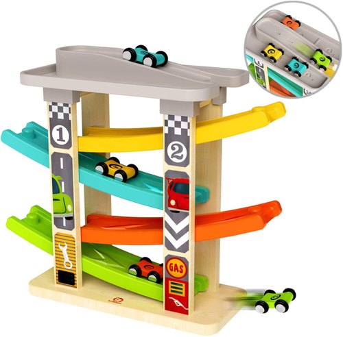 Top Bright Wooden Ramp Racer