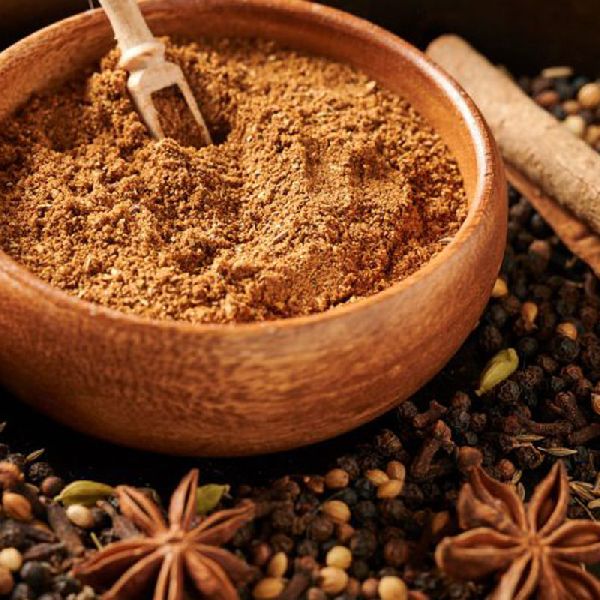Blended Natural Garam Masala Powder, for Cooking, Spices, Food Medicine, Packaging Type : Plastic Packet