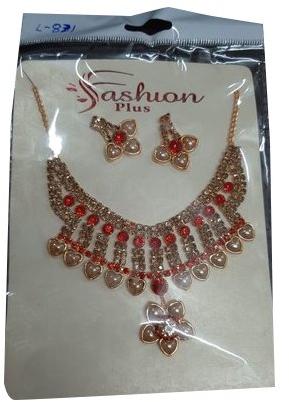 Brass Beads Ladies Fashion Necklace Set, Occasion : Party